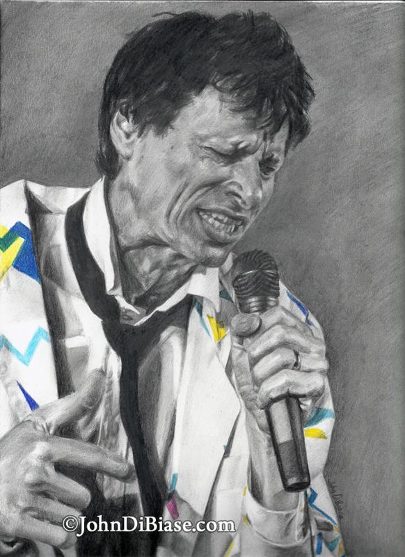 Steve Taylor Pencil Drawing Print (8.5" x 11")
