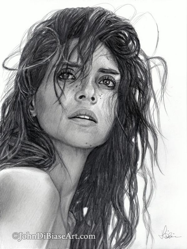 Adria Arjona Drawing Print 8.5 x 11