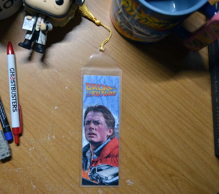 Back to the Future Marty McFly 7.75 x 2.30 Bookmark with Tassel