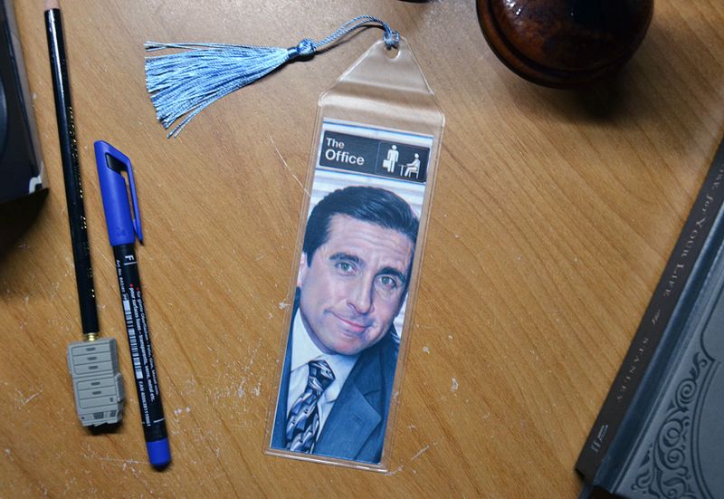Michael Scott (Steve Carell) 7.75 x 2.30 Bookmark with Tassel