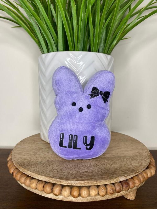 Plush Personalized Easter Bunnies