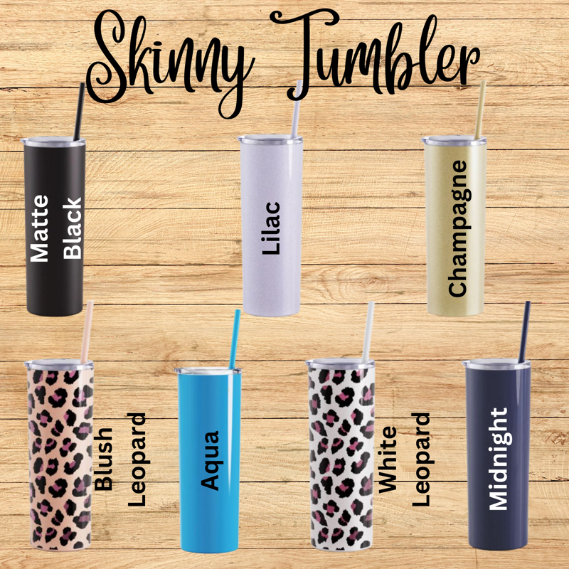 Summer Vibes Skinny 20oz. Tumbler