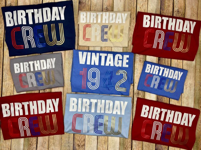 Vintage Birthday  T-Shirt