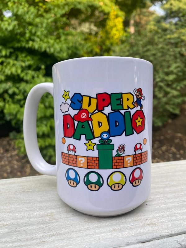 Super Daddio Mario Mug