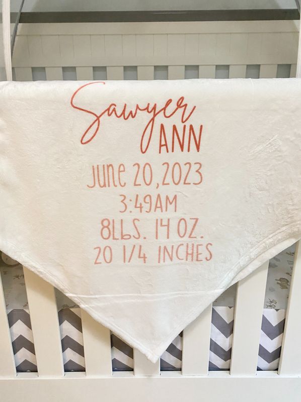 Baby Stat Blanket