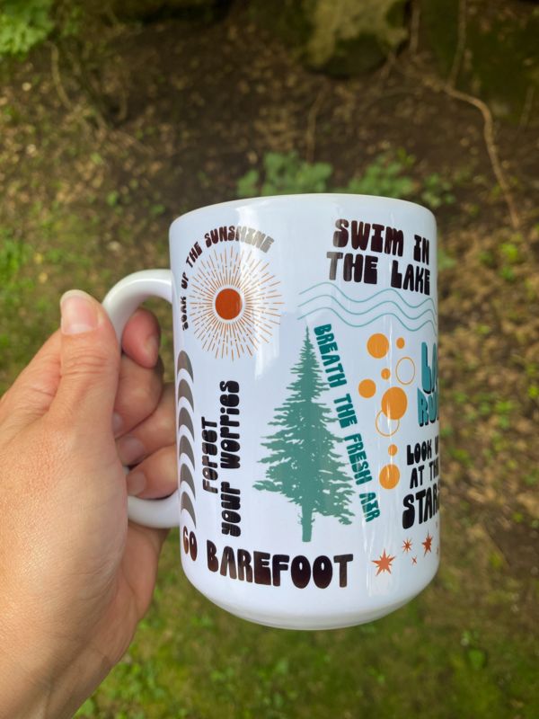 Lake Rules Mug