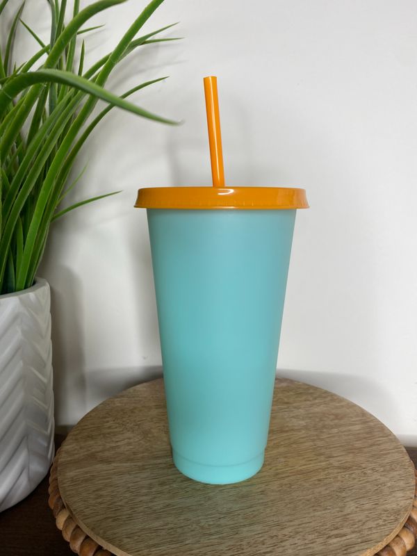 Blue Color Changing Cold Cup