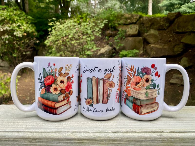 Just a girl who loves books Mug