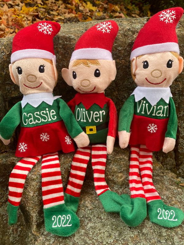Plush Personalized Elf