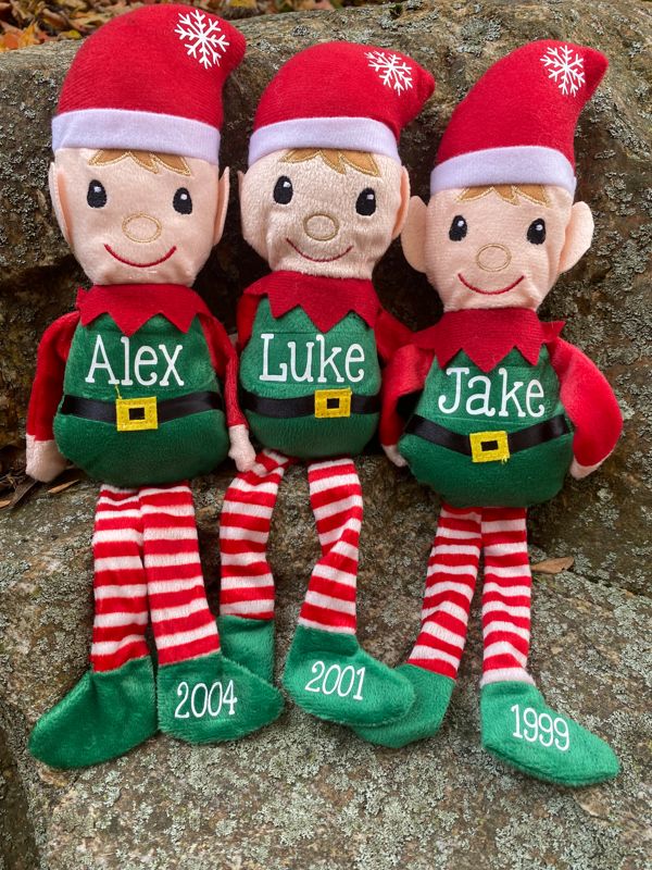 Plush Personalized Elf