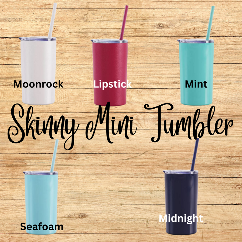 Easter Bunny Kids Skinny 12oz Tumbler with lid and straw