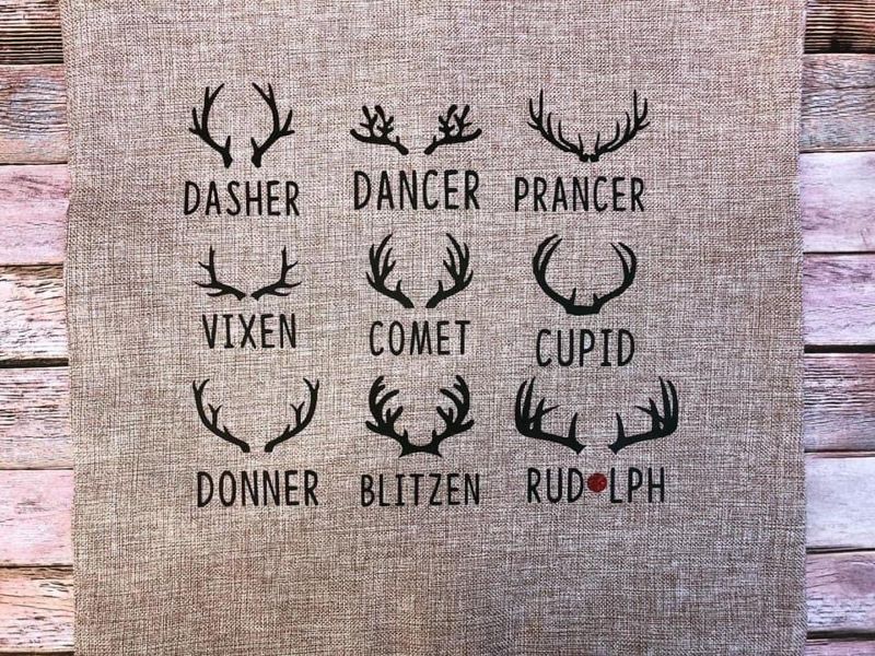 Reindeer Pillow