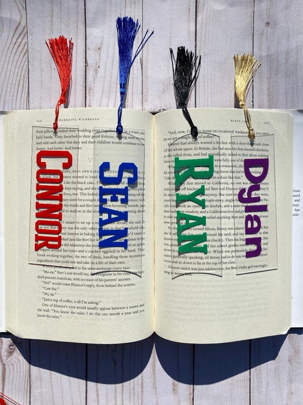 Personalized Acrylic Bookmarks