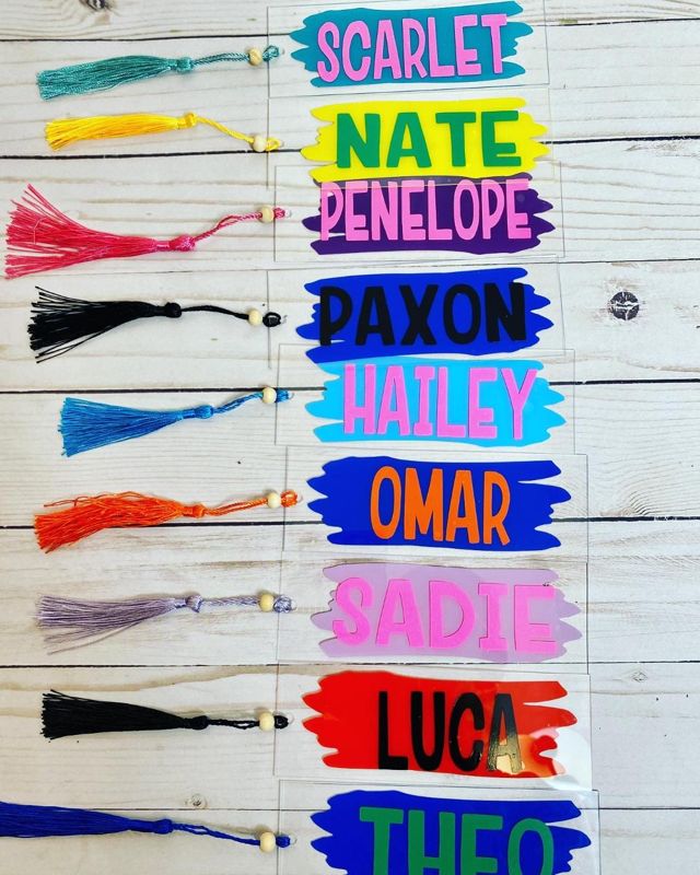 Personalized Acrylic Bookmarks