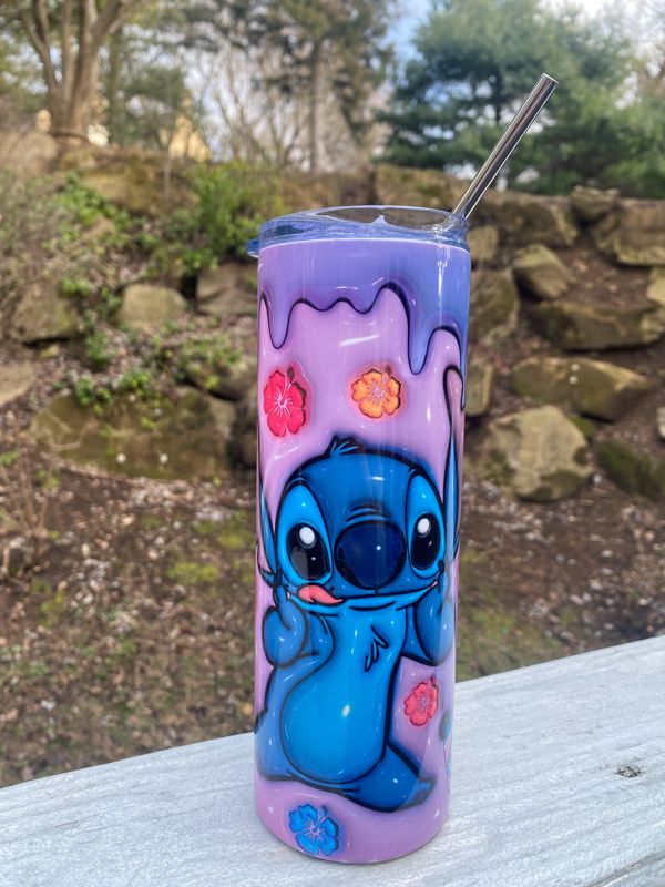 Stitch 20 oz Skinny Tumbler