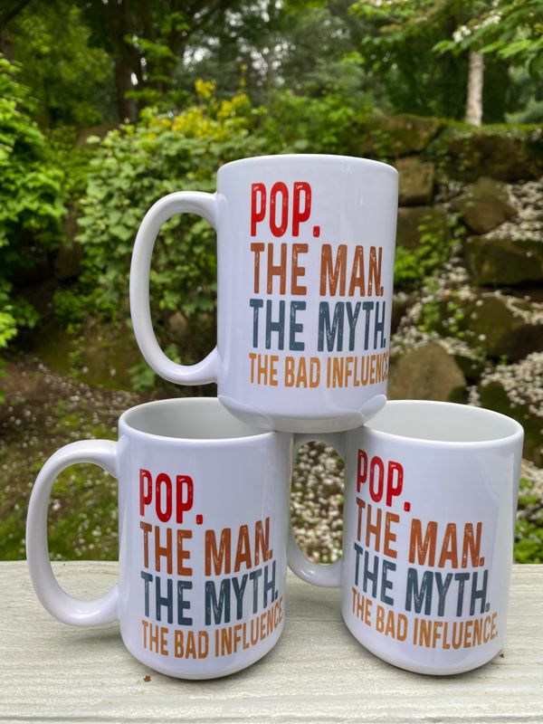 Pop, The Man, The Myth Mug