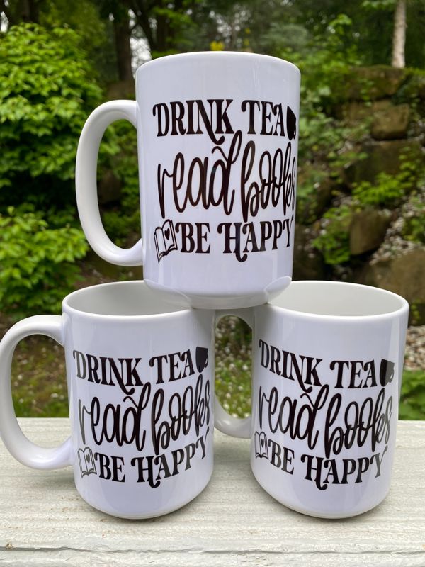 Drink Tea, Read Books Mug