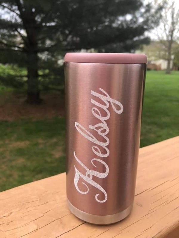 Personalized Skinny Can Cooler