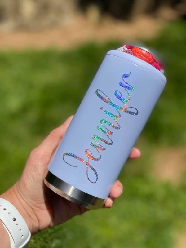 Personalized Skinny Can Cooler