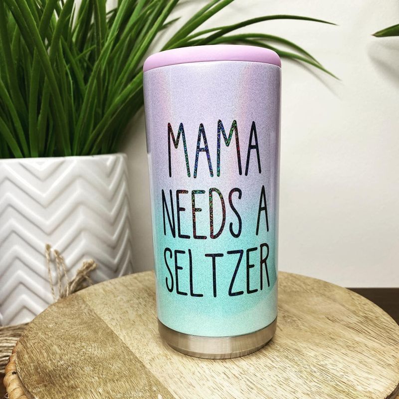 Mama Needs A Seltzer Skinny Can Cooler