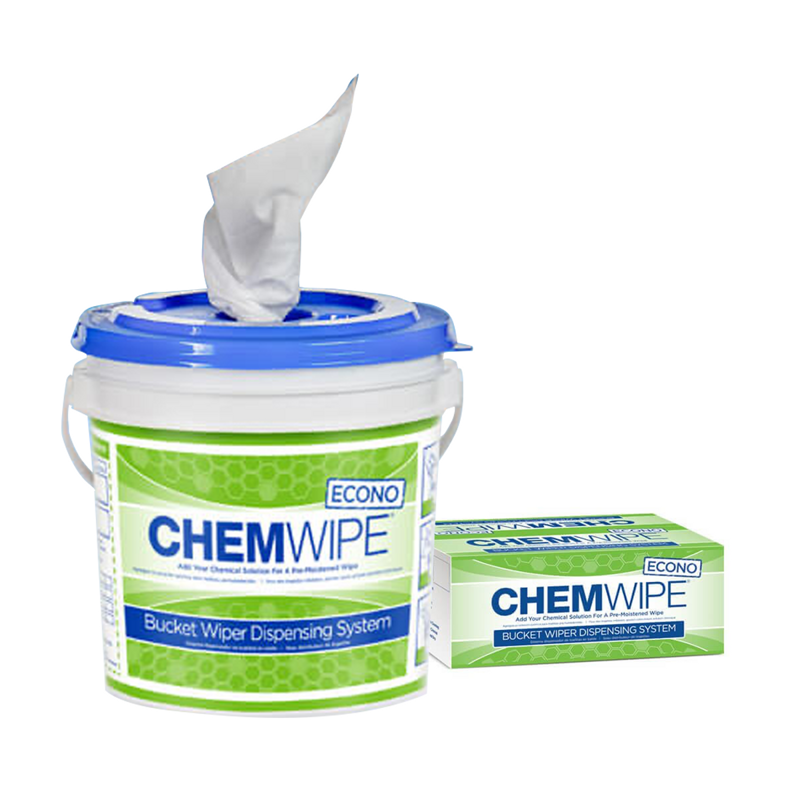 Chemwipe Economy Start Up Kit w/ Bucket and 6 Rolls