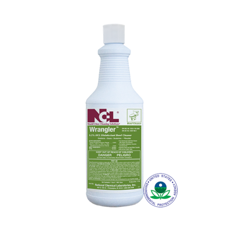 1qt Wrangler Disinfect 9.5% Acid Bowl Cleaner