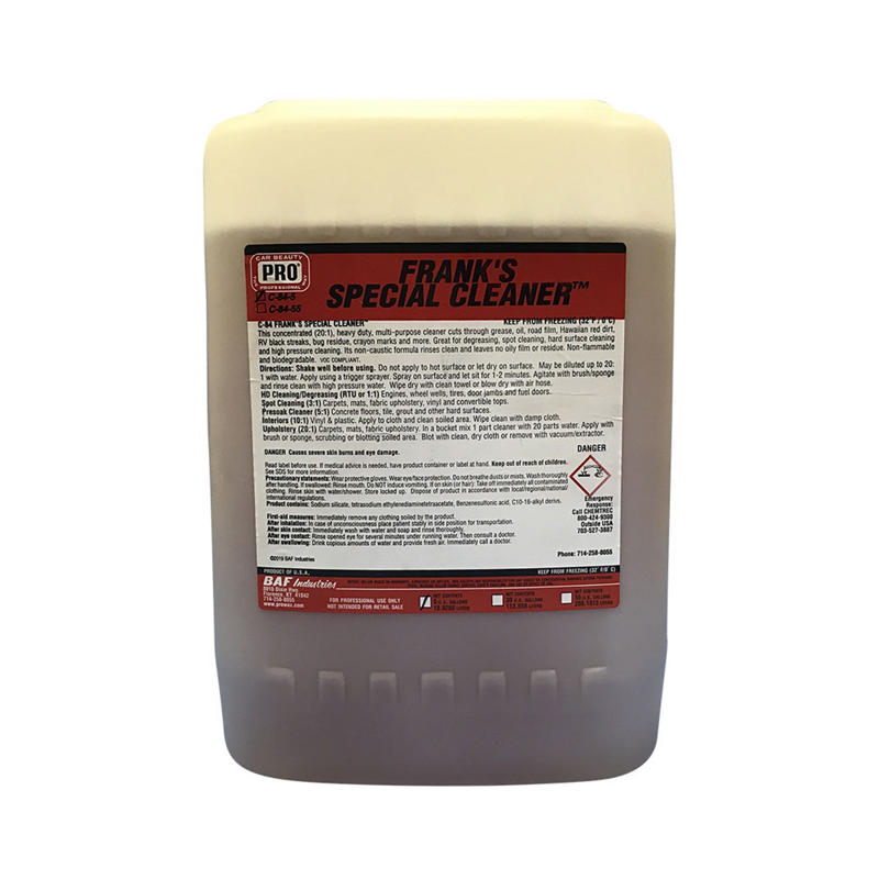 Franks Special Cleaner 5 Gal