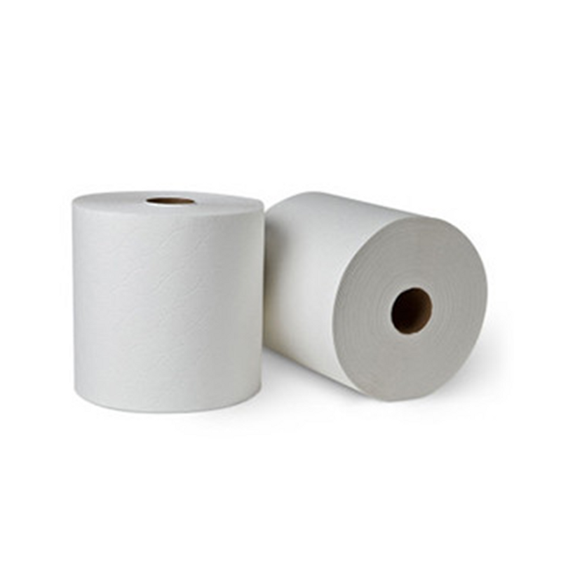 12/cs Empress TAD Prem Hardwound Towel 7.875"x600' White 2" Core