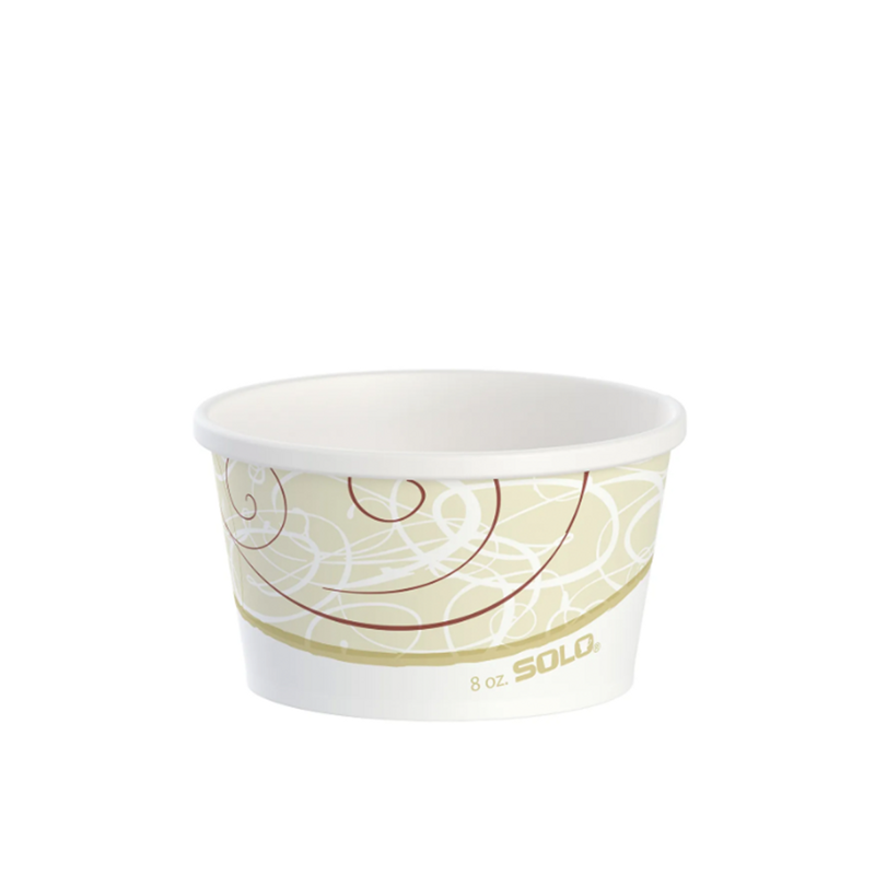 20/25 Solo Symphony 8oz Paper Hot/Cold Food Container