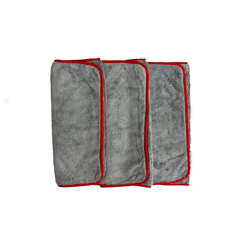Mf 16x20 Double Sided Grey W/Red Trim Ultra Plush 3/- Knucklebuster