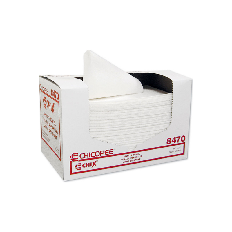 6/100 Chix white Sport Towels 14x24