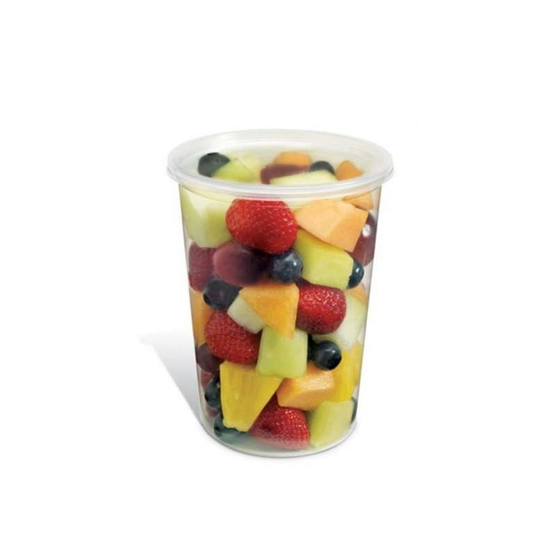 10/50/cs Polypro HomeFresh 32oz Deli Container
