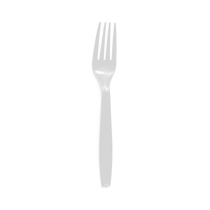 1000/cs Heavy Weight Fork Polystyrene White Bulk Pack