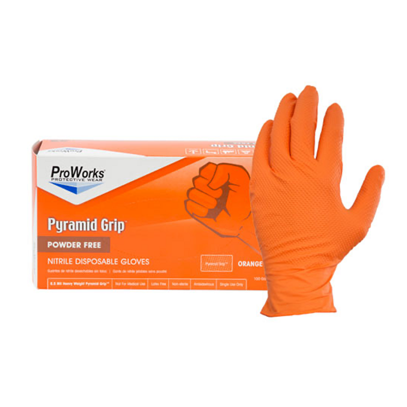 GREEN  Nitrle Gloves 9 mil Large