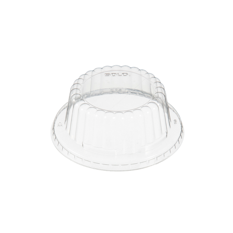 10/100 Dome Lid Clear for Solo 6oz and 10oz Food Container