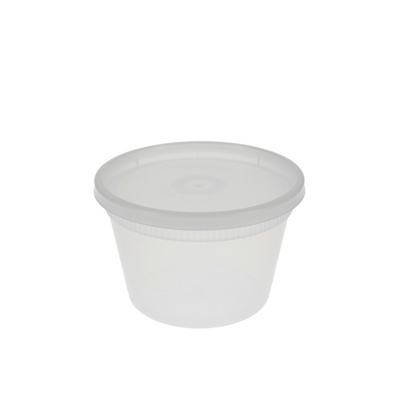240/cs 8 oz Hvy Weight Combo Deli Container