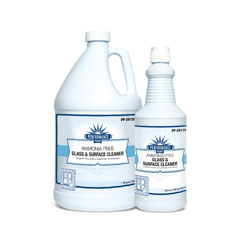 4 Gal/cs Performance Plus Glass Cleaner Ammonia Free