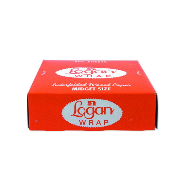 12/500 6x10.75 Logan Wrap Wax Sheets