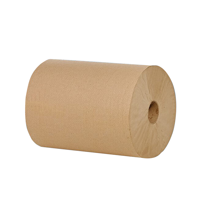 12 8"x600' Brown Roll Towel