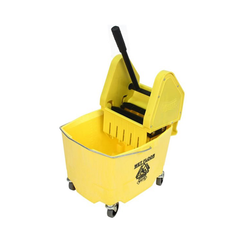 1 ea Impact Yellow 35qt Mop Bucket/Wringer Combo Down Press
