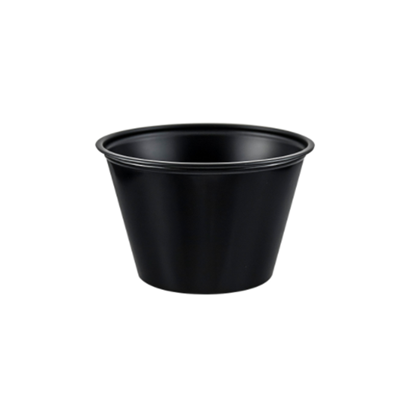 2500/cs  Solo/Dart Black 4oz Souffle