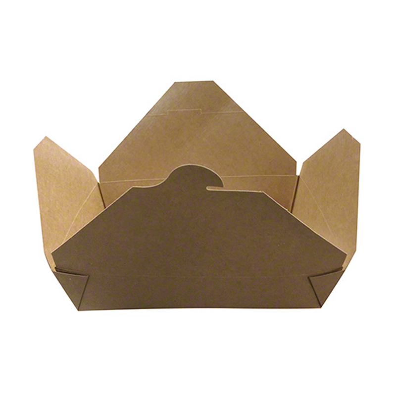 200/cs #2 Kraft Folded Eco Box 7"x5"x2"