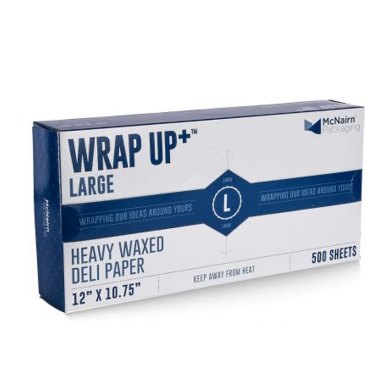 12/500 12x10 3/4 Wrap Up Plus Wax Sheets