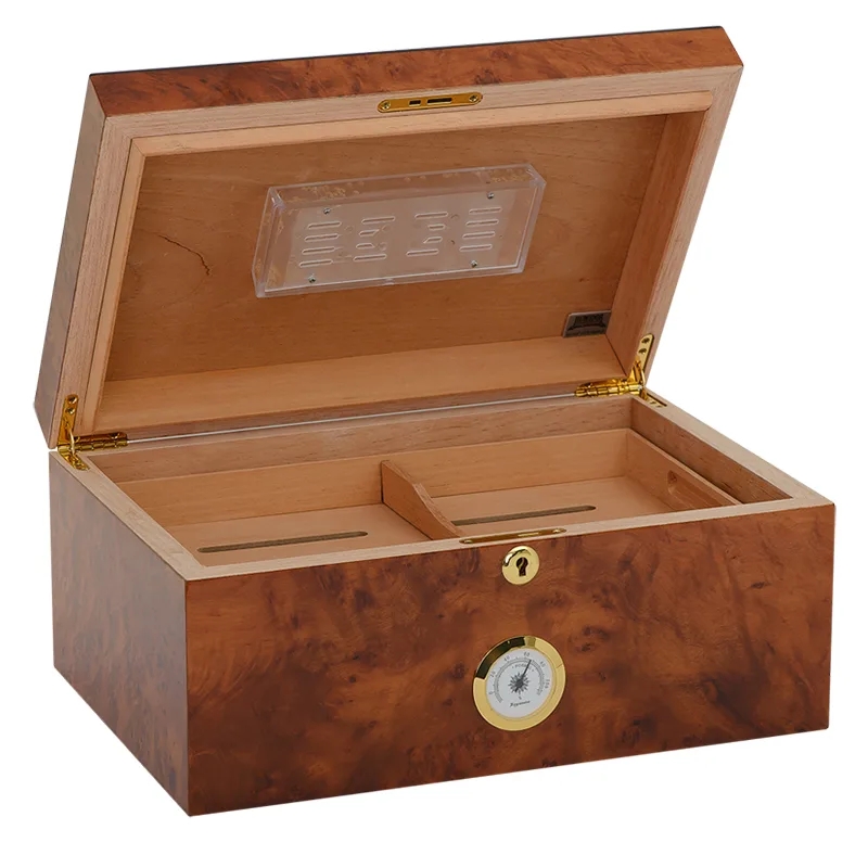 Humidor Supreme® Santorini Rustic Burl