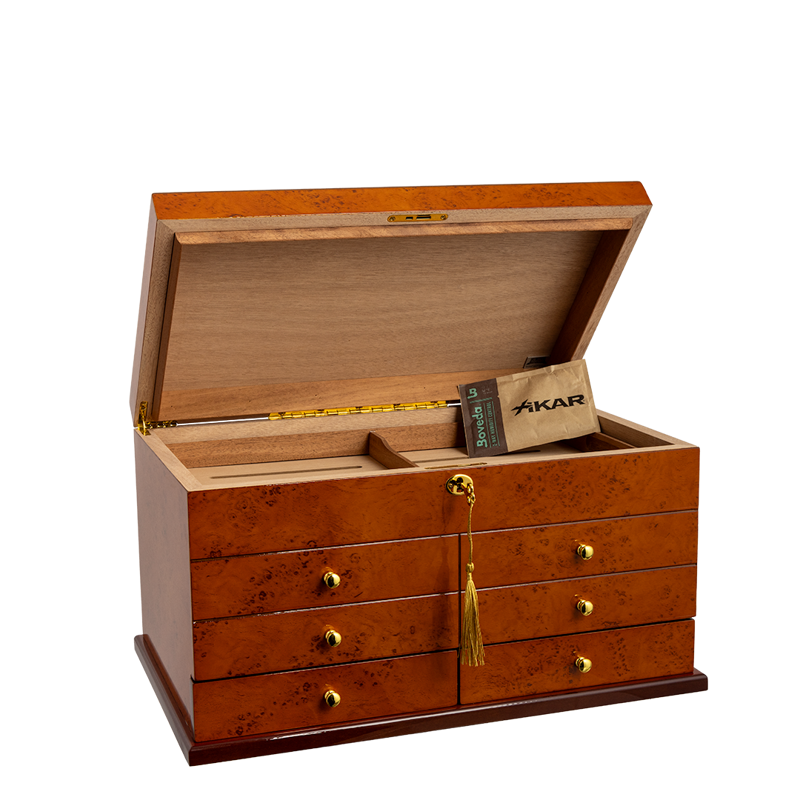 Burl LARGE HUMIDOR (75CT+)