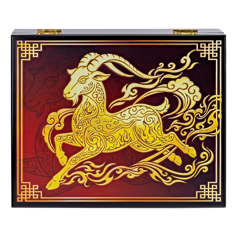 Humidor Supreme® 20 Ct Traveler Humidor - Year of Series Year of the Goat