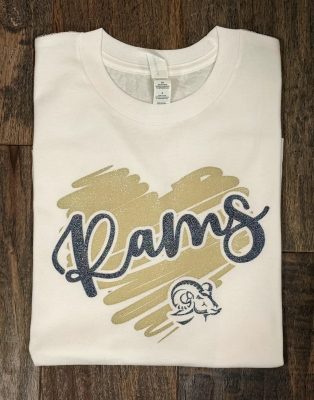 Spirit - Mascot Glitter Heart (T-Shirt)