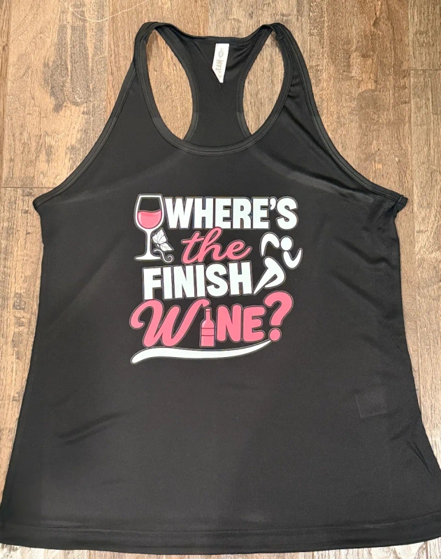 Finish Wine Black Running Tank