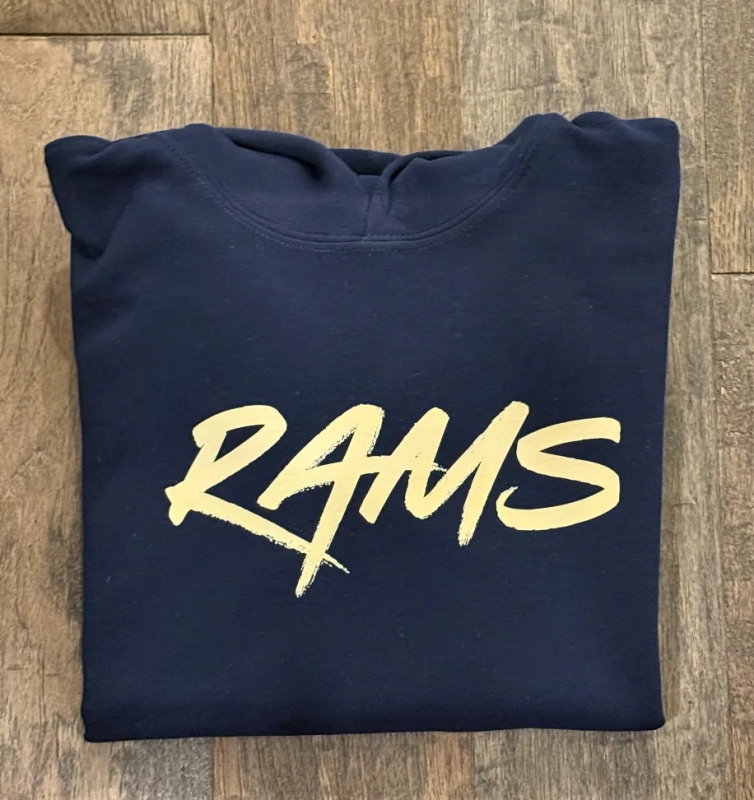 Rams Navy Graffiti (Unisex T-Shirt)