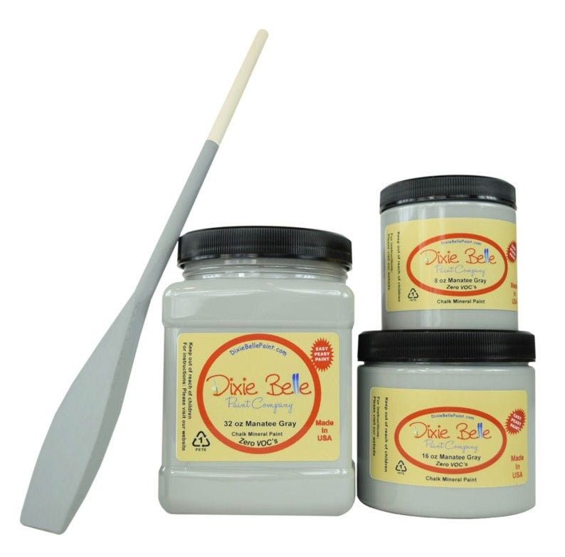 Dixie Belle Manatee Gray Paint, DIY paint, Mineral Chalk Paint